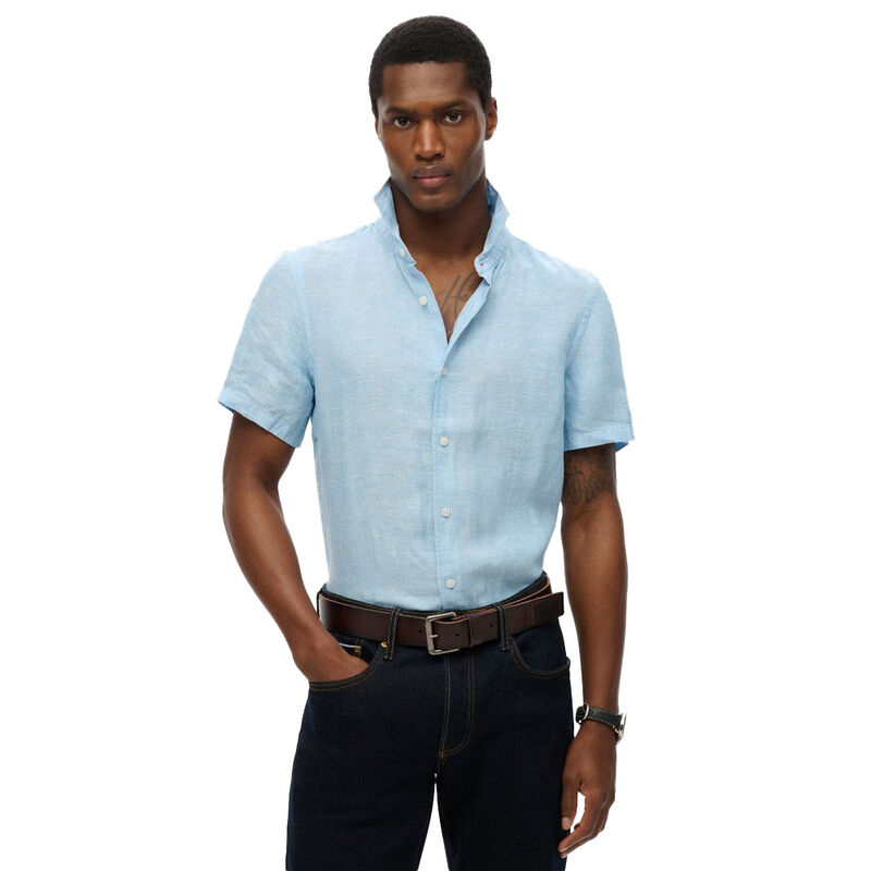 Superdry Vacation Linen S/S Shirt image number 0